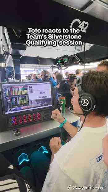 In position to push tomorrow 👊▶️ Now playing: The Boss’ post-Quali reaction