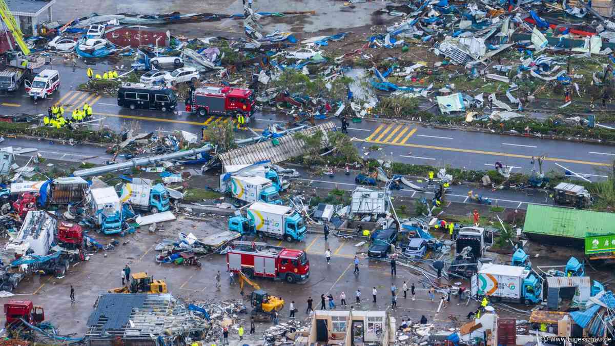 Unwetter: Tote und Vermisste nach Fluten und Erdrutsch in China