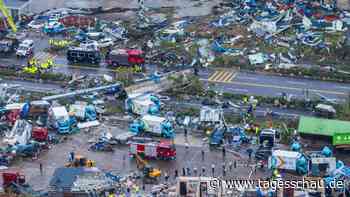 Unwetter: Tote und Vermisste nach Fluten und Erdrutsch in China
