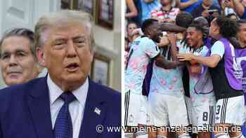 „Kippt das mal“: Belgien und Iran verspotten Trump nach WM-Aus der USA