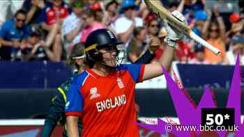 Sciver-Brunt hits fifty to give England hope in World Cup final
