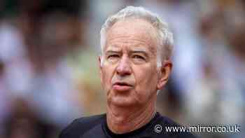 John McEnroe confesses to messaging Wimbledon star who suffered big heartbreak