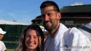 Watch the sweet moment Novak Djokovic reunites with Wimbledon ball girl he pranked on Centre Court