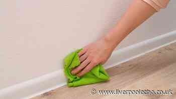 I keep my skirting boards dust-free with cheap cupboard staple from Home Bargains