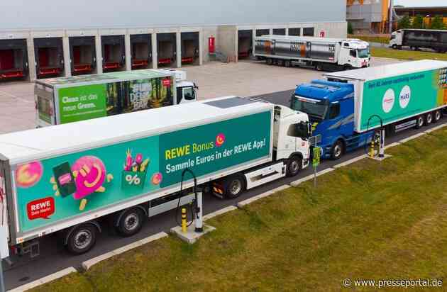 Partnerschaft für eine nachhaltige und resiliente Transportlogistik der FMCG-Branche: Mars und REWE elektrifizieren gemeinsam Transport-Pilotstrecke von den Fabriken bis in die Regale