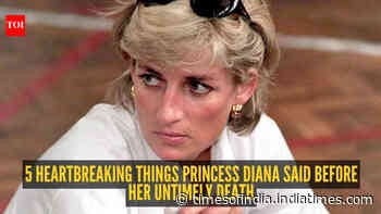 5 shocking things late Princess Diana wrote and said before her tragic death