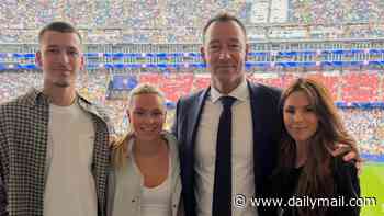 Bikini-clad Toni Terry shares highlights from family trip to the World Cup with ex-England star John and their twins Summer and Georgie