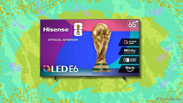 The Hisense 65-inch E6 Cinema Series is $100 off at Amazon — buy this budget-friendly TV for under $400