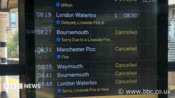 Substation fire leads to widespread rail disruption