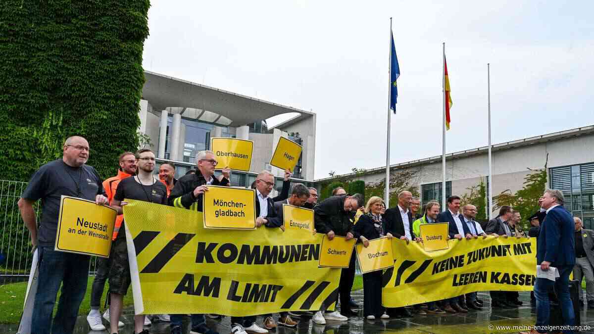 Städte schlagen Alarm: „Wir sind in einer dramatischen Lage“