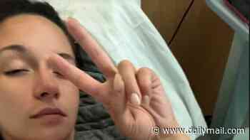 The Traitors star Charlotte Chilton is rushed to hospital after suffering agonising attack six months after having life-saving brain surgery