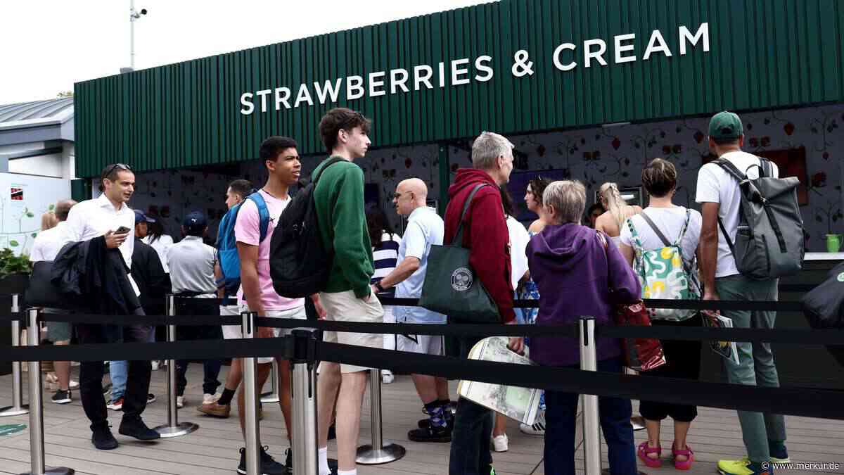Wimbledon-Dessert enttäuscht: Weniger Erdbeeren, mehr Geld – Fans sind stinksauer