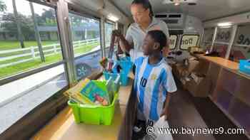 Book bus helps Pinellas County students combat summer learning slide