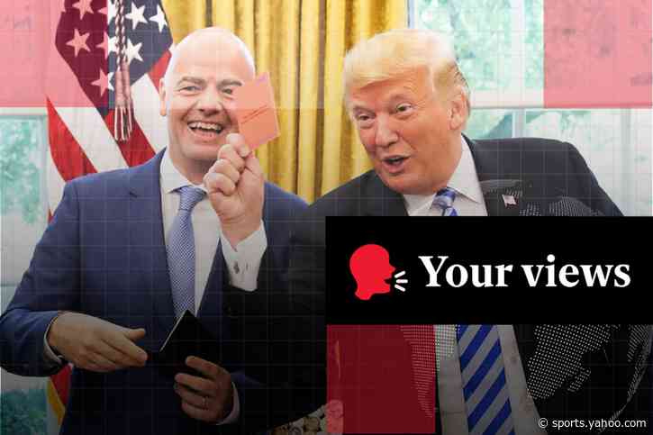 Voices: ‘Fifa needs purging, top to bottom’: Readers demand action on Infantino after Balogun red card row