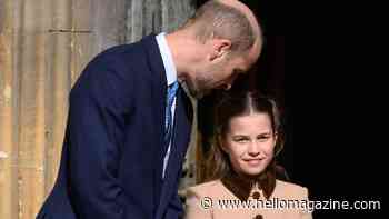 Princess Charlotte is Prince William's clone in uncanny photos taken 25 years apart