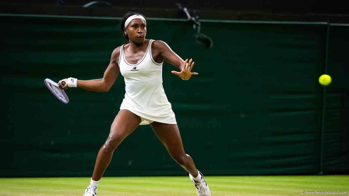 Coco Gauff's real name has Wimbledon fans confused and causes problem with flights