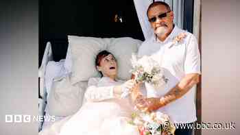 Hospice hosts wedding for cancer patient in hours