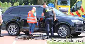 Fietser gewond na aanrijding met auto in Lunteren