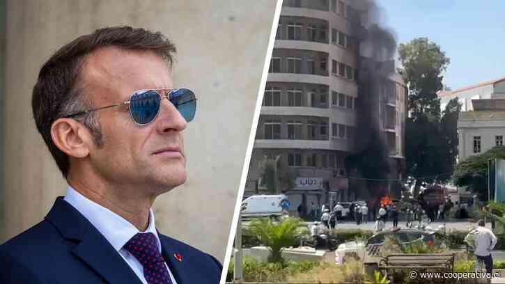 Ataque con explosivos cerca del hotel de Macron en Damasco deja 18 heridos