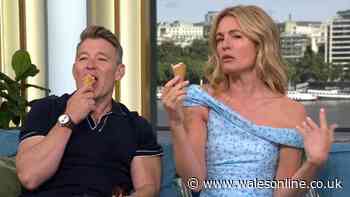 Awkward moment Susanna Reid takes swipe at Cat Deeley live on GMB