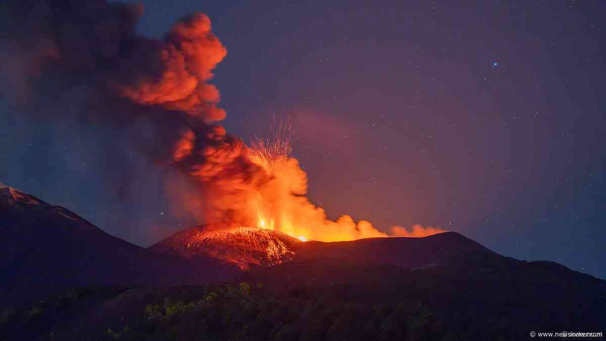 Vliegverkeer van en naar Catania op Sicilië hervat na uitbarsting van de Etna