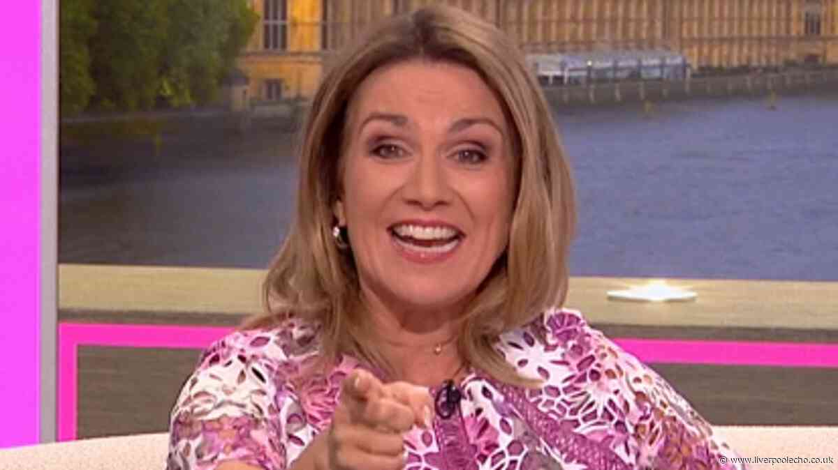 GMB's Susanna Reid left distracted by Cat Deeley's outfit during live show