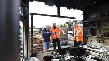 Pensioner's devastation after Hartlepool allotment he's tended for 40 years destroyed in fire