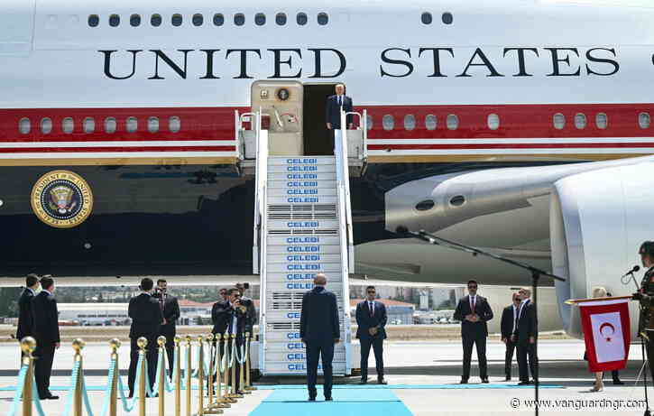 Trump arrives Ankara for NATO summit