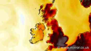 UK weather maps show heatwave will last 15 days with 23 counties at 35C or more