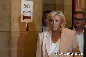 French court clears way for far-right leader Le Pen to run in 2027 but under a condition she rejects
