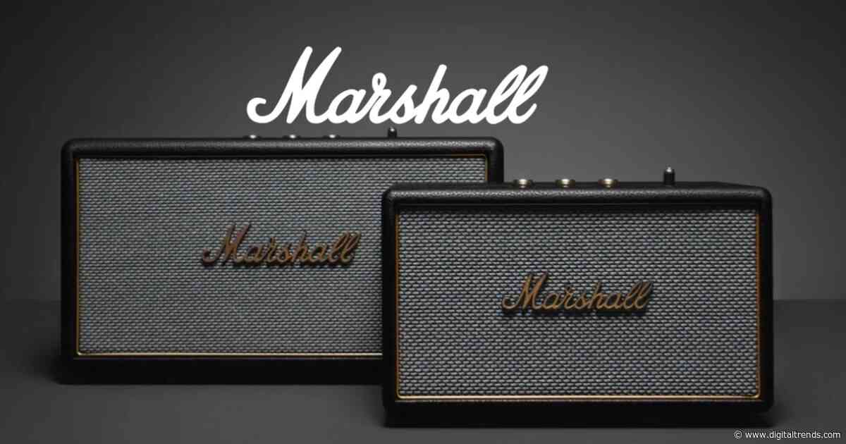 Marshall refreshes its Acton and Stanmore speakers with better bass and repairability