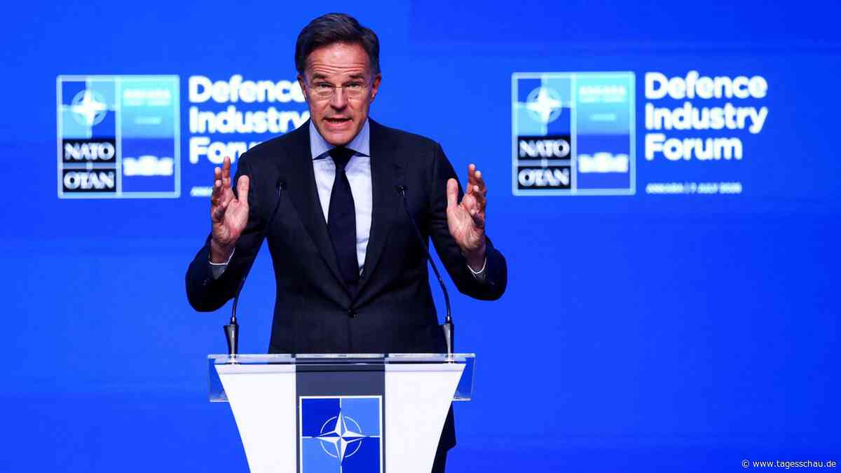 NATO-Chef fordert "Revolution" in der Verteidigungsindustrie