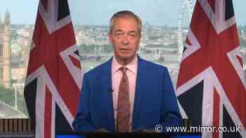 Nigel Farage watch live: Reform leader makes statement on his future after finances scandal