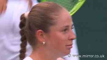 Wimbledon star snubs handshake and storms off court as opponent tells her 'learn to lose'