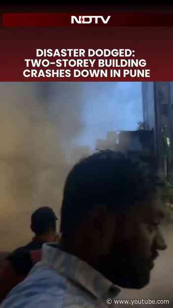 Pune Building Collapse: Two-Storey Structure Crashes in Somwar Peth, No Casualties