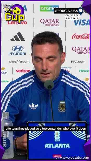 Argentina Vs Egypt | Lionel Scaloni Backs Argentina to Deliver Against Egypt | FIFA 2026