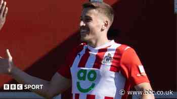 Boreham Wood sign defender Golden