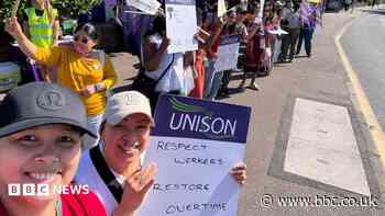 Hospital staff strike again in overtime row