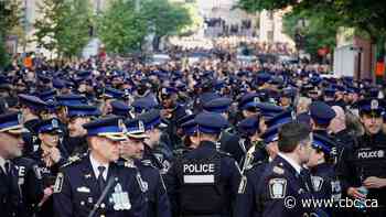 Public memorial for fallen Montreal police officer to be held at Bell Centre today