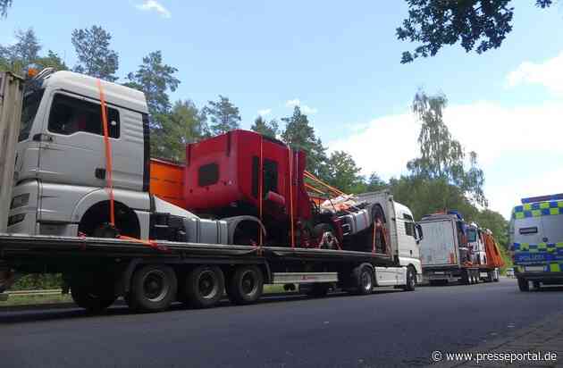 POL-OH: Überhöhe und stark überhöhte Geschwindigkeit - Sattelzüge auf der A 66 aus dem Verkehr gezogen