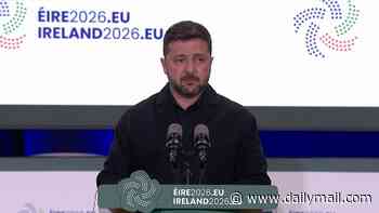 `We have been great supporters of Ukraine,' Irish Minister angrily hits out at Zelensky plea over Alumina exports to Putin's Russia... as Government refuses to reveal details of French frigate defending our skies and seas