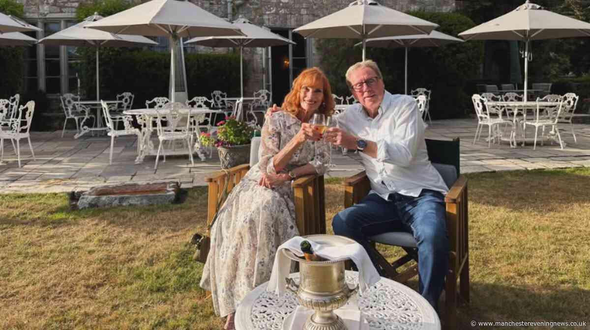 Harry Redknapp supported as he celebrates major milestone with wife Sandra