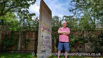 Man who put Berlin Wall in his garden faces £20k fine after neighbour complaints