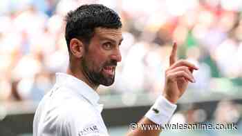 Novak Djokovic's apology to BBC presenter as behaviour sparks Wimbledon warning