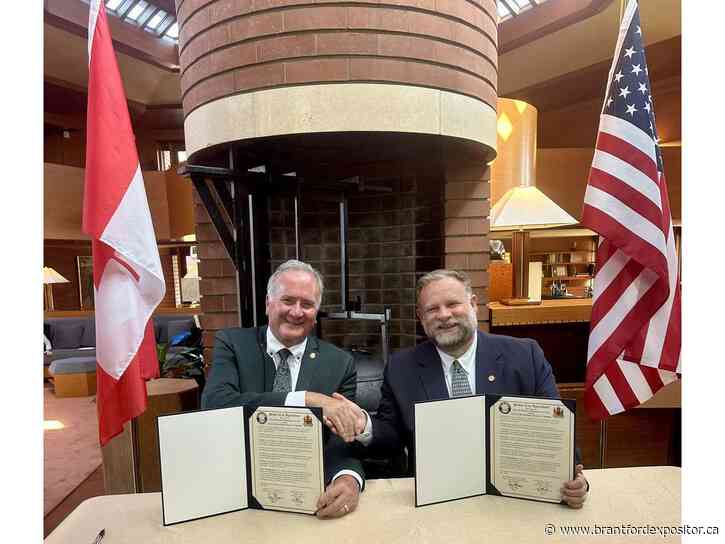 Brantford mayor attends July 4 celebration in Racine, WI