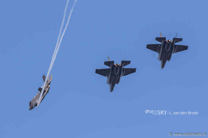 Nederlandse F-35’s vliegen spectaculaire show boven New York