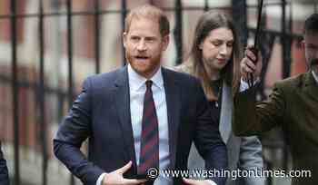 Judge dismisses Prince Harry's privacy invasion lawsuit against publisher of Daily Mail