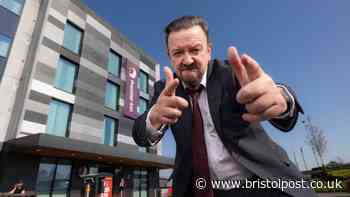 Ricky Gervais' David Brent gets statue at Premier Inn Slough for The Office anniversary