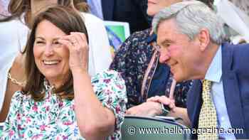 Carole Middleton quietly changes plunging Wimbledon dress for rare date with husband Michael