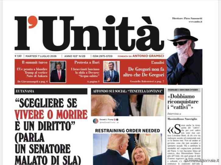 L'Unità interrompe le pubblicazioni e l'editore dà la colpa al Pd